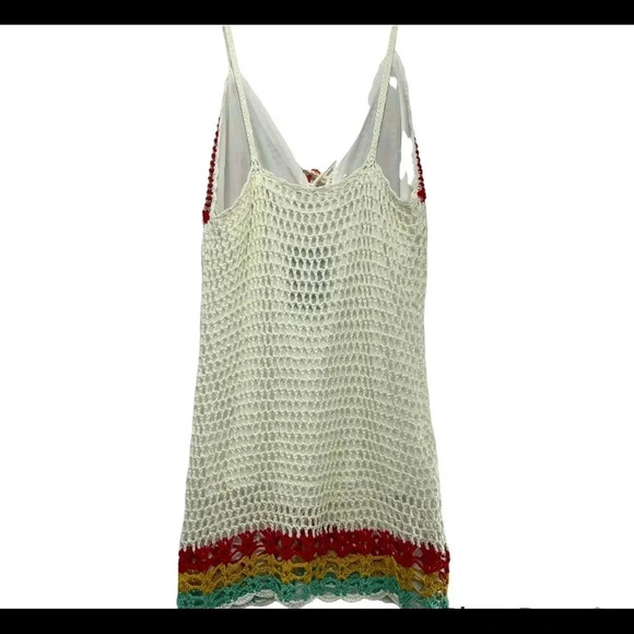 COPY - NWT Fashion Nova Listen To The Music Crochet Mini Dress With Tassels SzXL - Picture 5 of 13